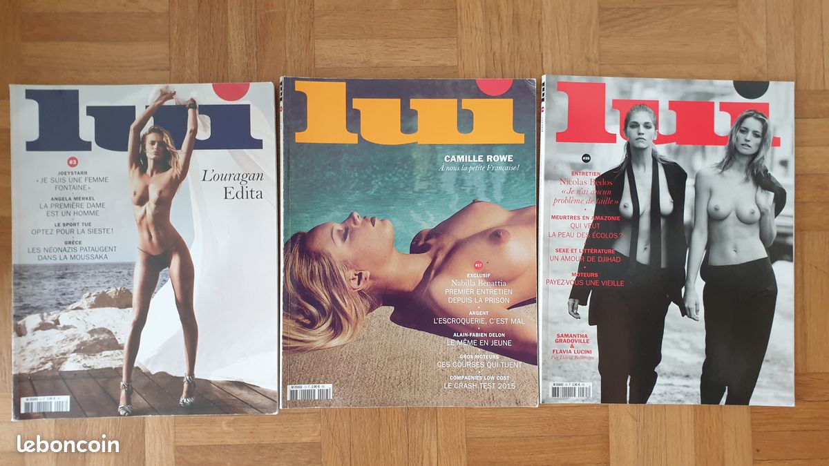 Lot Magazines LUI Camille Rowe - Livres