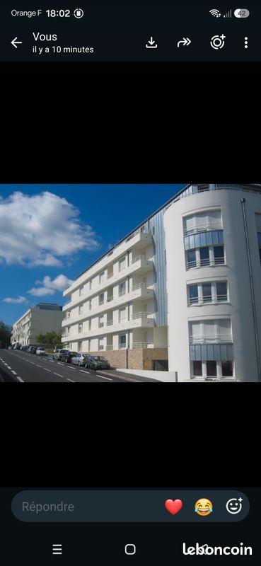 Appartement 1 pièce 28 m² · à Vannes · 28 m² · 450 €
