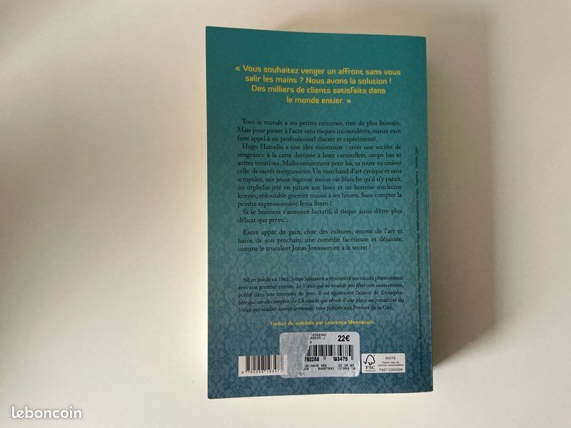 Livre broché JONAS JONASSON - Douce, douce vengeance (image 3)