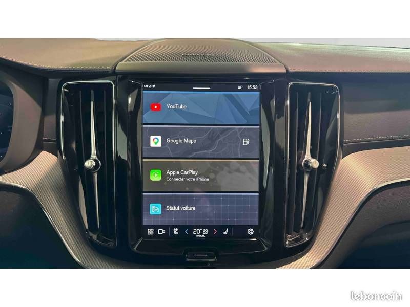 Volvo XC60 T8 AWD Hybride rechargeable 310 ch+145 ch Geartronic 8 Ultra Style Chrome (image 17)