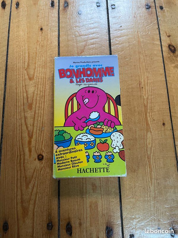 Cassette monsieur Bonhomme (image 1)