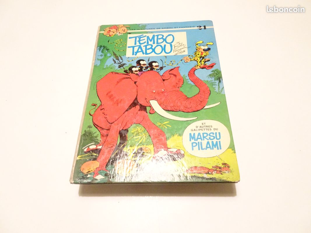 Bd : spirou et fantasio 24 : tembo tabou . Eo (image 1)
