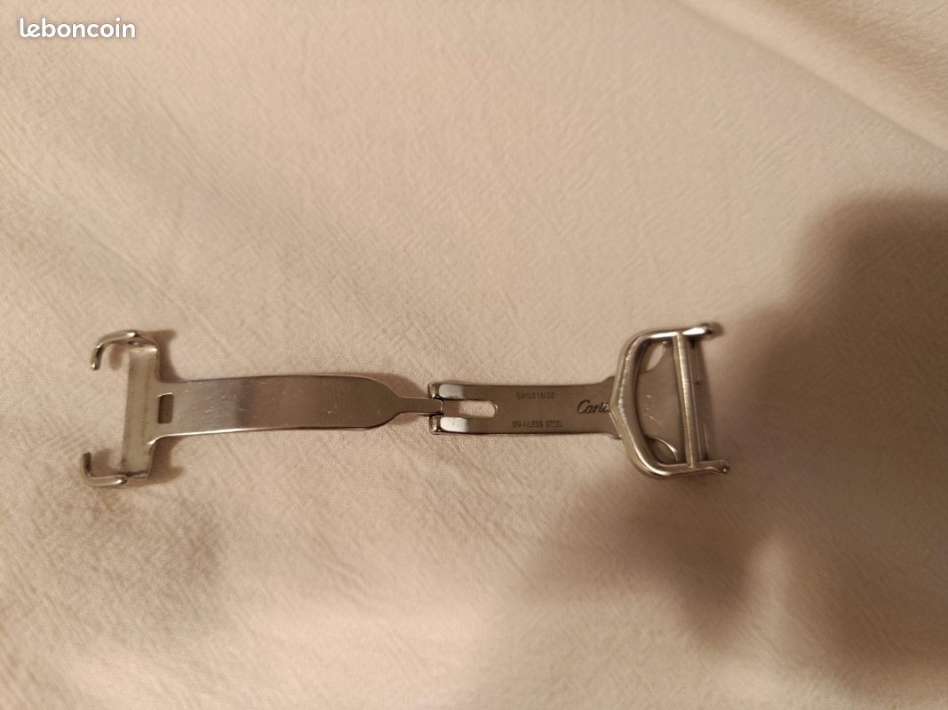 Boucle deployante cartier 18mm à reparer Montres Bijoux