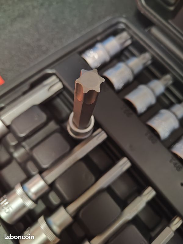 Douilles Torx mâles 1/2" longues et courtes KraftMuller CR-V 32 pcs (image 2)