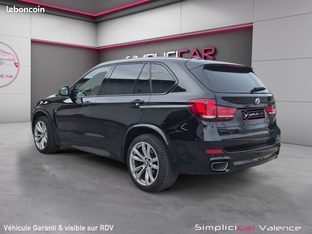 BMW X5 30 XD 7PLACES M SPORT 258Ch Toit ouvrant Cam 360° Harman Kardon Affichage tête haute ACC Garantie 12 mois (image 6)