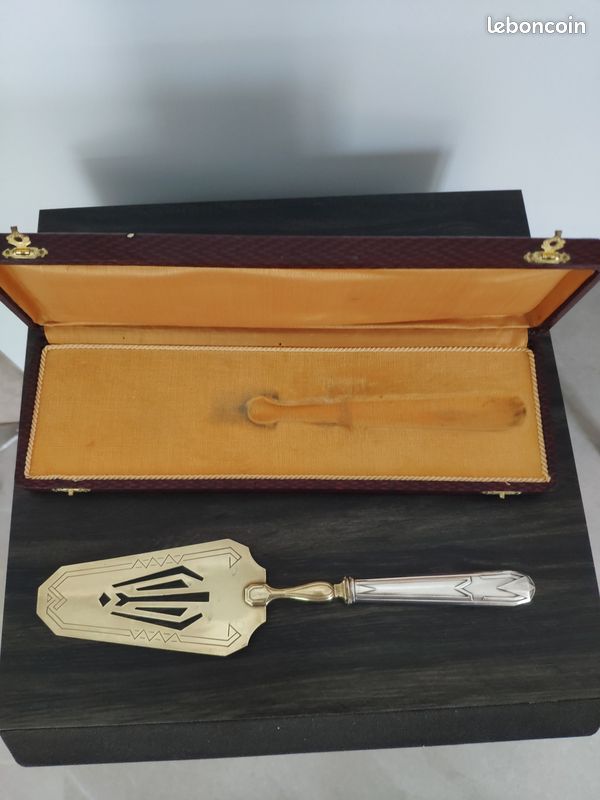Pelle à gâteau antique en argent - Hollandais - France