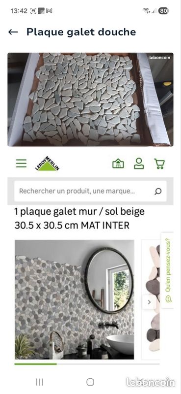 Plaque galette douche (image 3)
