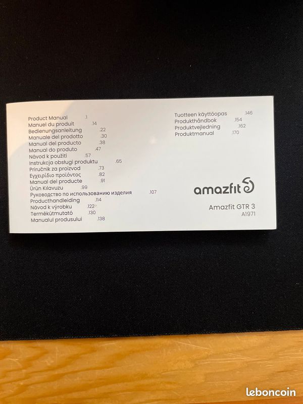 Montre connectée Amazfit GTR3 (image 5)