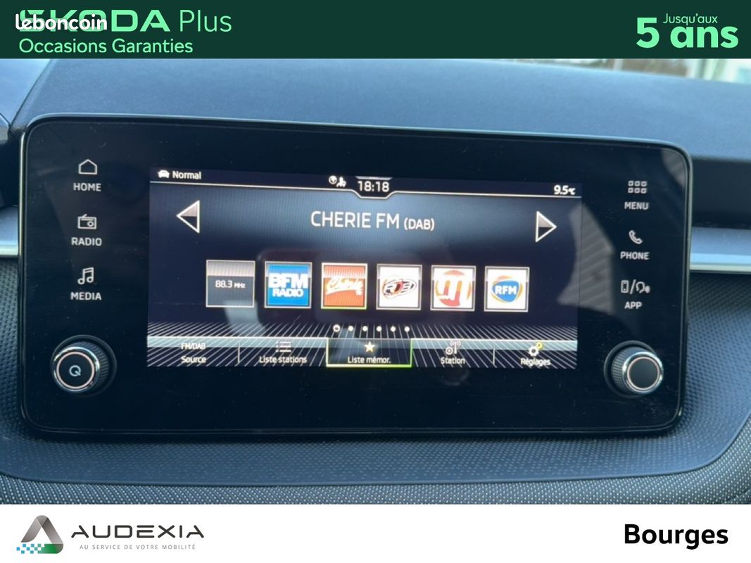 SKODA Fabia 1.0 TSI 95 ch EVO 2 BVM5 Selection (image 9)
