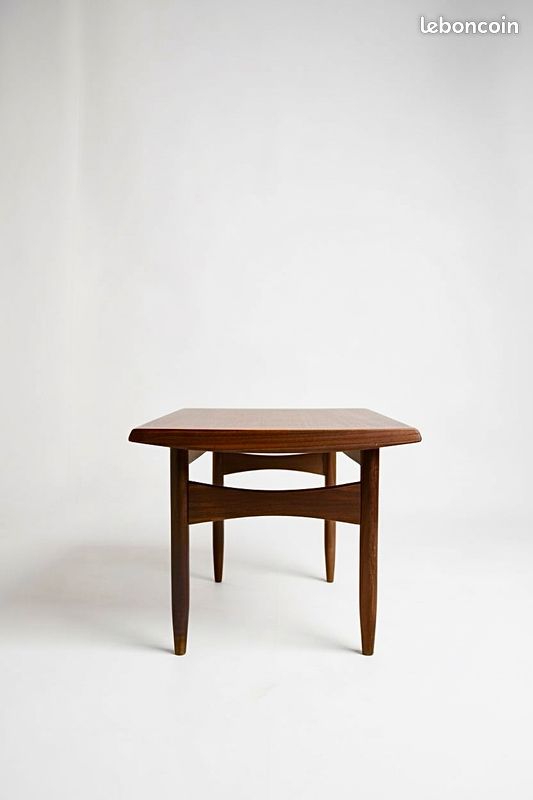 Table basse scandinave vintage des années 60/70 (image 2)