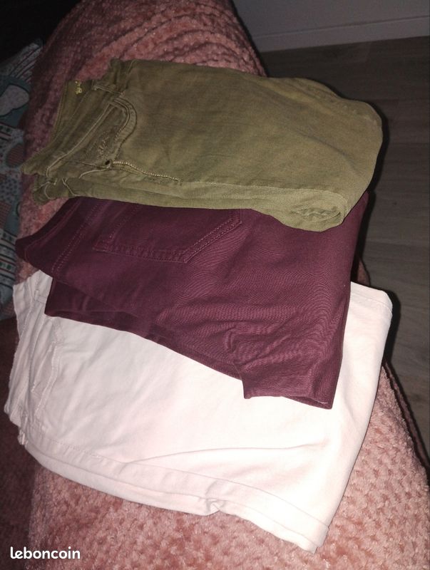 Pantalon femme coton.. (image 1)