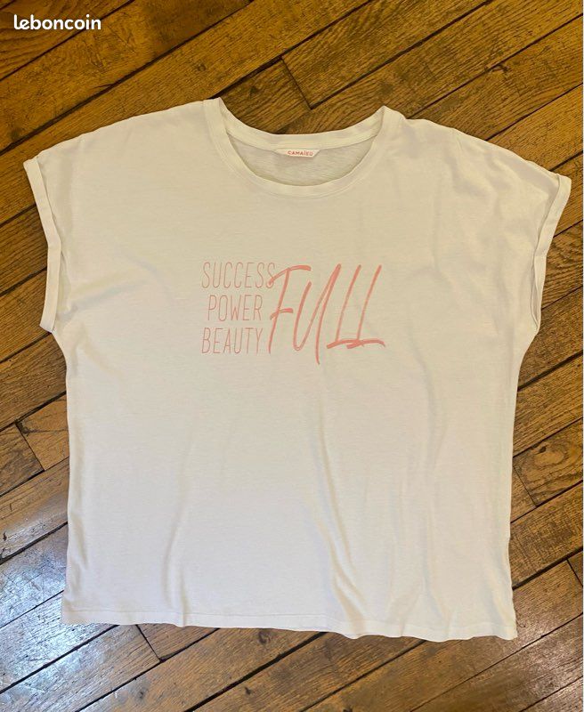 T-shirt Camaïeu Taille XL (image 7)
