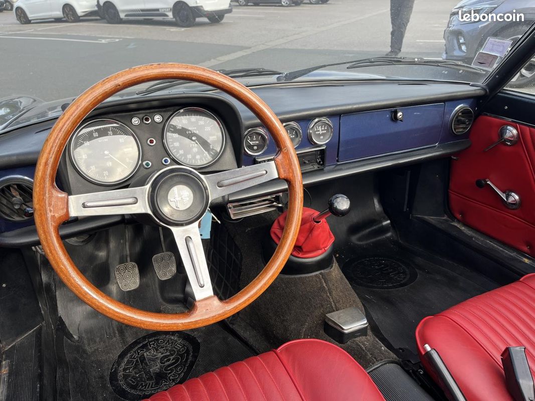 ALFA ROMEO SPIDER GIULIA coda tronca 1600 (image 6)