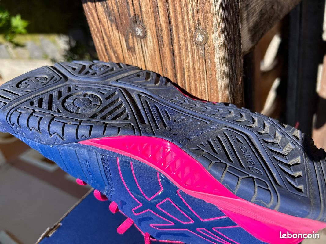 Pink Basket Femme Asics ColorÃ© Basket Femme ASICS Gel Resolution