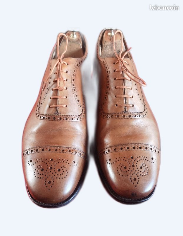 Chaussures Church's DIPLOMAT En Cuir - Pointure 42 F - Richelieu Homme - Occasion Très Bon état