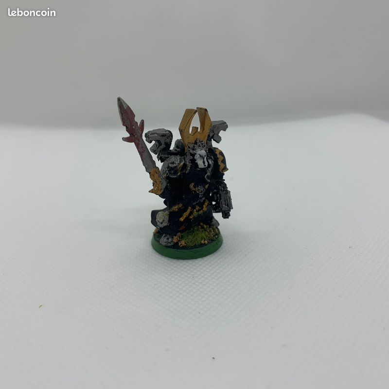 Warhammer 40K Sorcier du Chaos (vintage métal) (image 2)