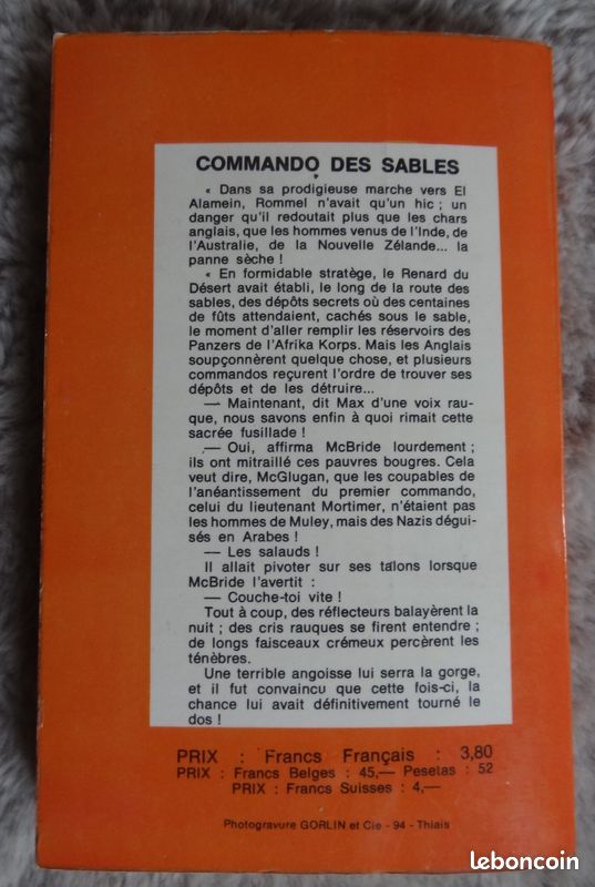 Livre de Harry WOODLEY - Commando des Sables (image 2)
