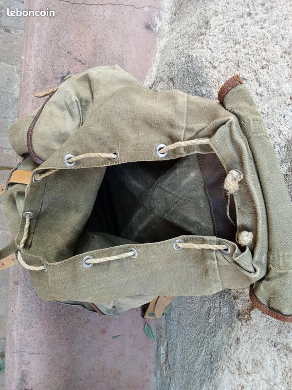 Sac à dos militaire ancien (image 5)