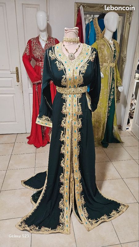 Robe Caftan Moderne Caftan 2020 Noir Mobra Noir Caftan Simple Noir