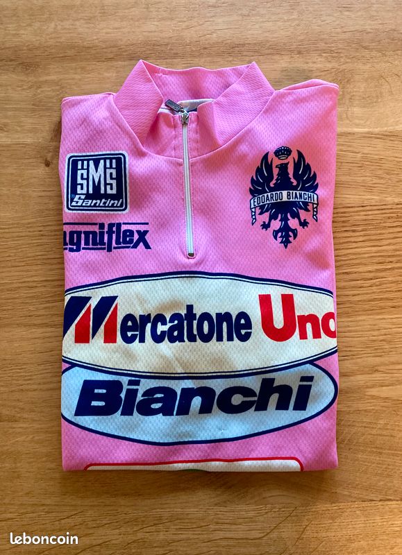 Team Polti Vaporetto 1994 Santini cycling jersey top Radtrikot vintage 1990s XXL