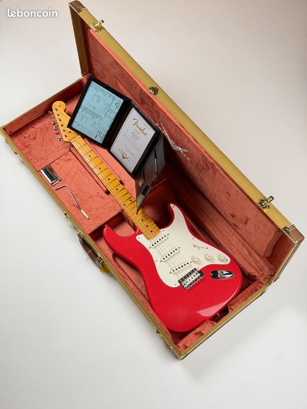 Occasion Fender Custom Shop 56 Journeyman Fiesta Red (image 4)