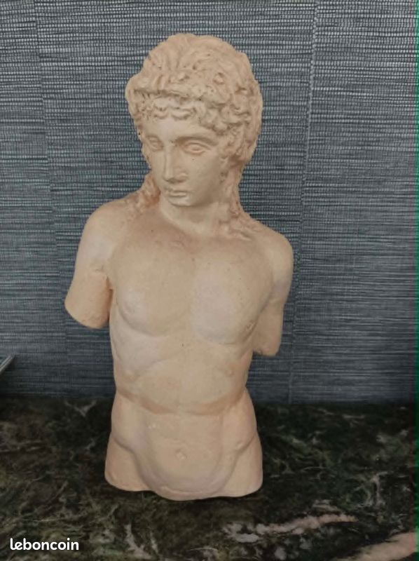 Sculpture buste Eros de Centocelle moulage en plâtre (image 1)