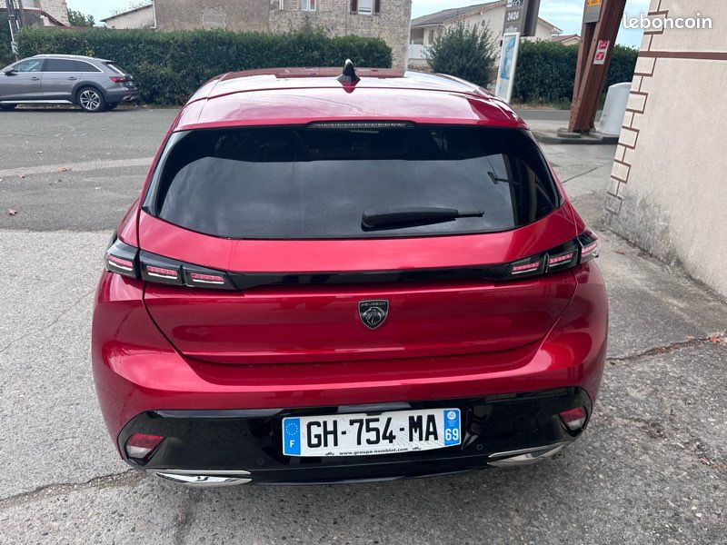 Peugeot 308 III BLUEHDI 130 cv EAT8 ALLURE BOÎTE AUTOMATIQUE 2022 SUIVI PEUGEOT LED CAMÉRA (image 6)