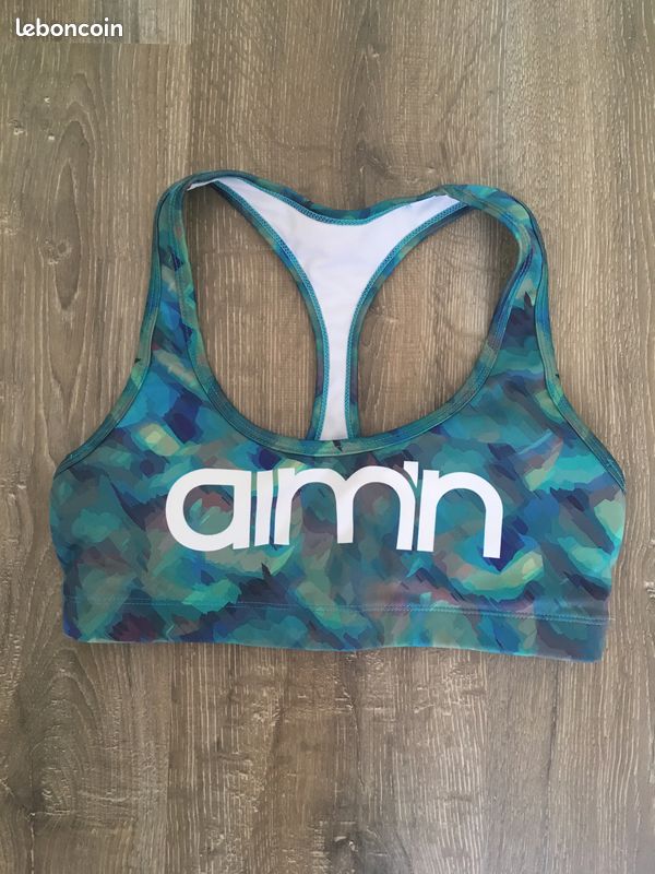 Brassière AIM’N bleu vert S (image 1)