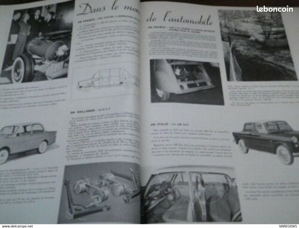 ENGLEBERT MAGAZINE - n° 94 MARS AVRIL 1958 - ARTICLES : ROUTES , FOREZ , PNEUS , POLICE USA... (image 8)