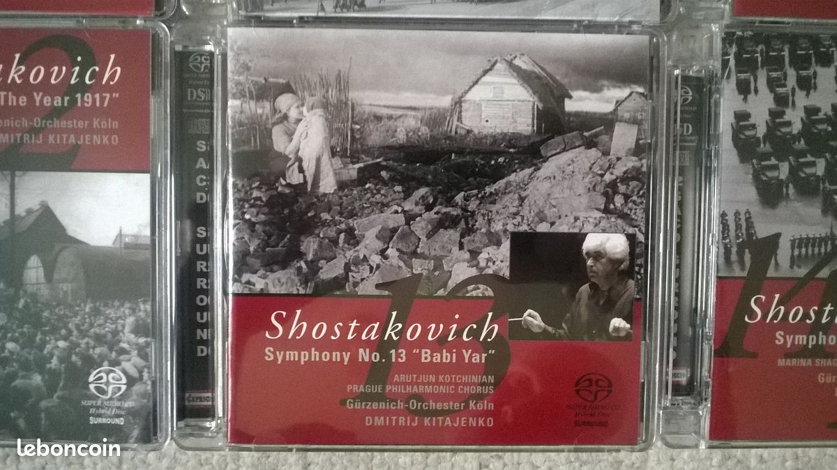 SACD Coffret Dmitri Shostakovich - The Symphonies N°1 à N°15 (image 10)