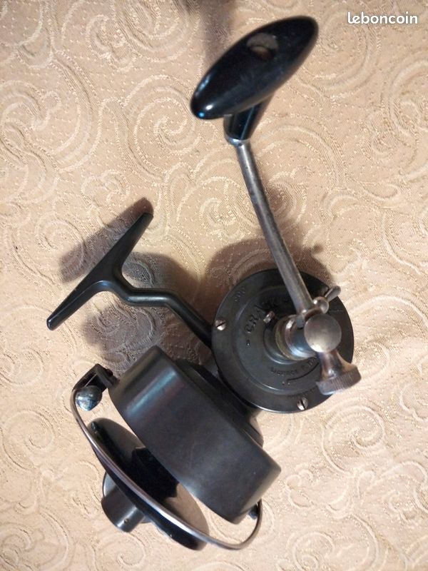 Moulinet De Pêche Vintage Crack 300 - Fabriqué En France Pour La Pêche En Mer (surfcasting)