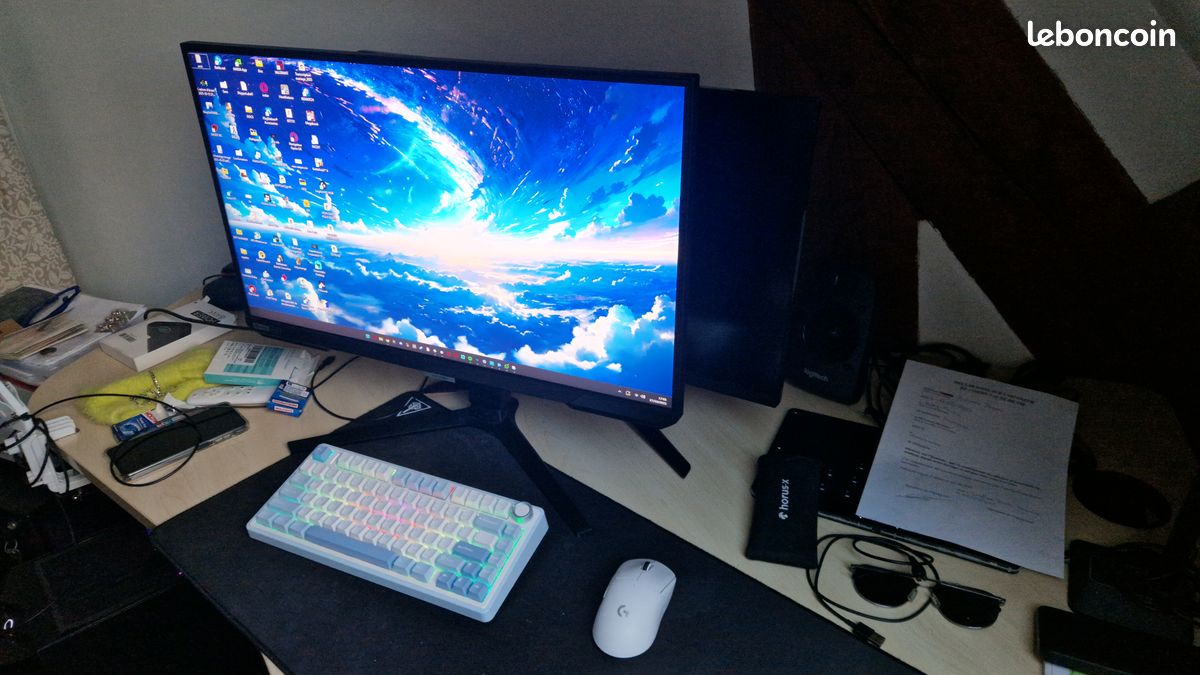 Écran gamer Samsung Odyssey G4 25" – 240 Hz / 1 ms – G-Sync / FreeSync – Très bon état (image 3)