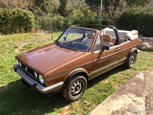 Golf 1 Cabriolet Occasion