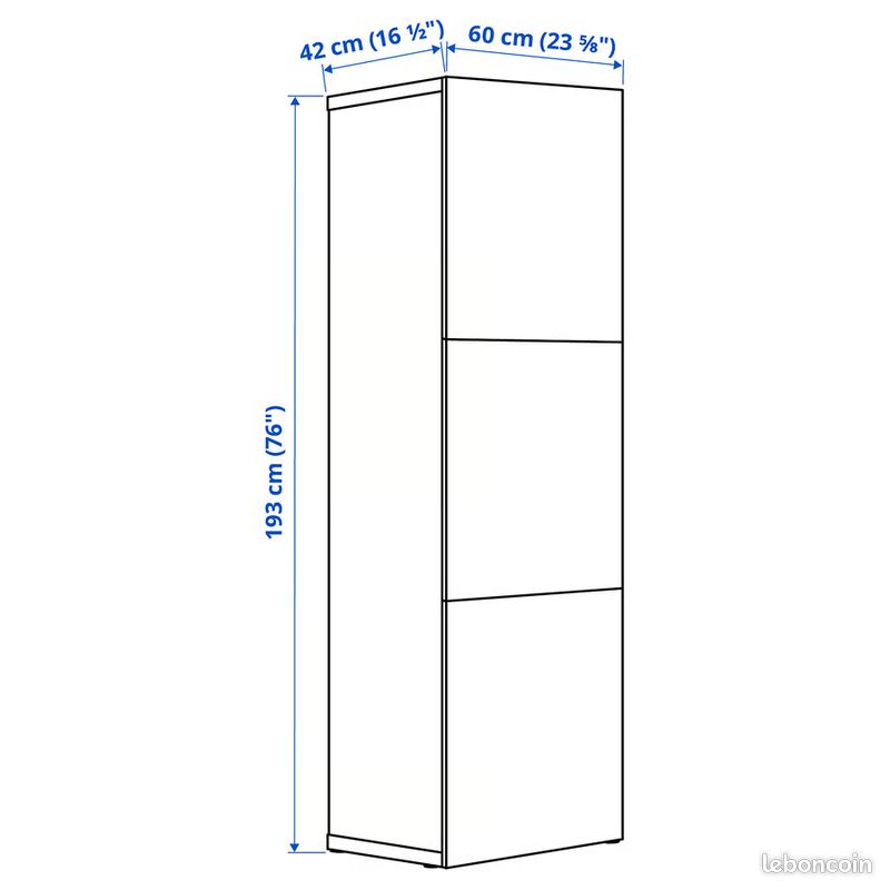 Colonnes de rangement – vendues ensemble ou séparément (image 4)