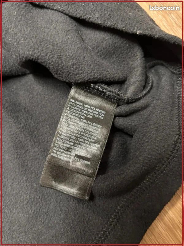 The North Face – Polaire 1/4 zip noire – Homme L (image 6)