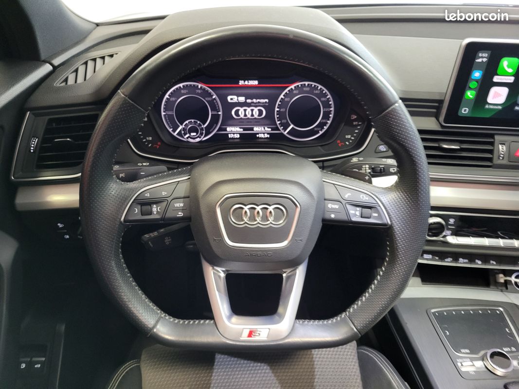 Audi q5 55 tfsie 367 s line quattro s tronic 7 + toit ouvrant + carplay (image 15)