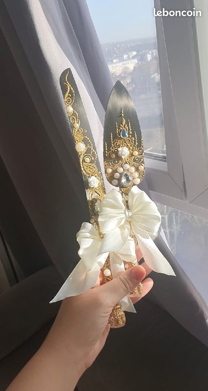 Pelle et couteau pour mariage orientale (image 1)