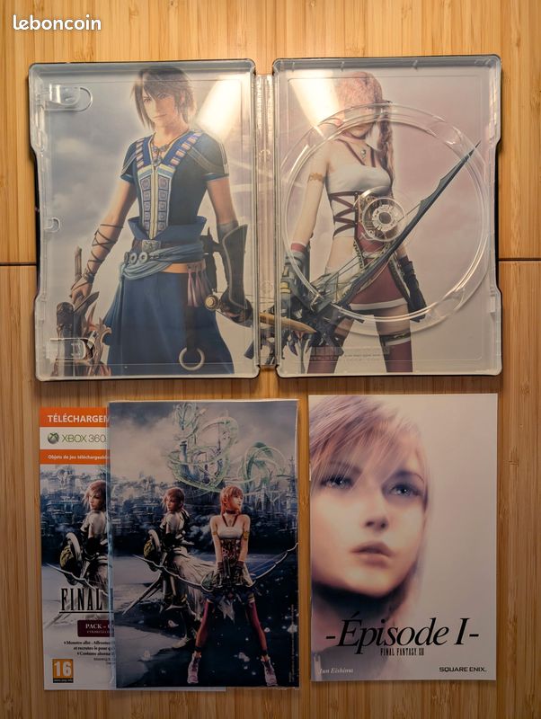 STEELBOOK (sans jeu) Final Fantasy XIII-2 Xbox 360