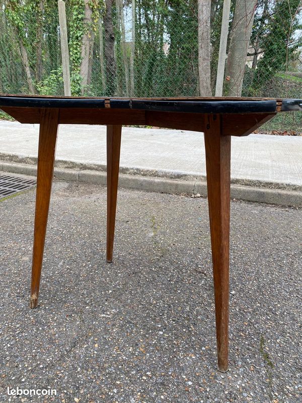 Table d'appoint scandinave haricot 1960 (image 4)