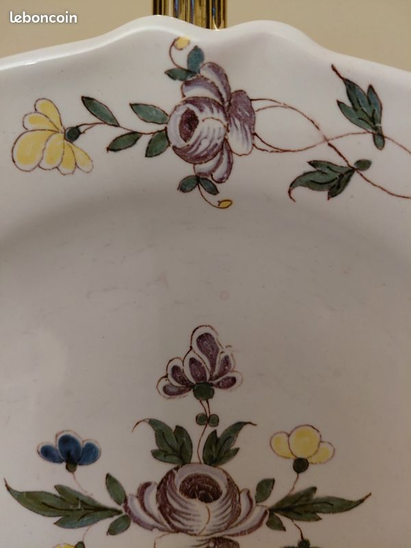 6 assiettes Saint - Sever vintage (image 5)