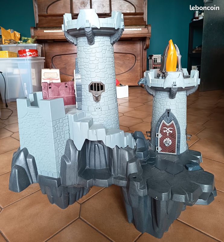 Mode d'emploi Playmobil set 4835 Knights Citadelle du Dragon Rouge