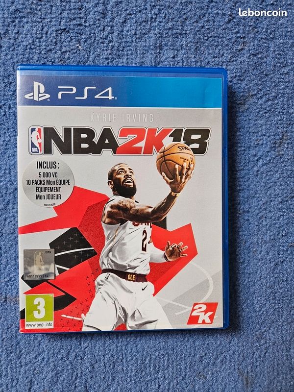 NBA 2K18 Sur PS4 - Jeu De Sport 2017 - PEGI 3 - Bon état