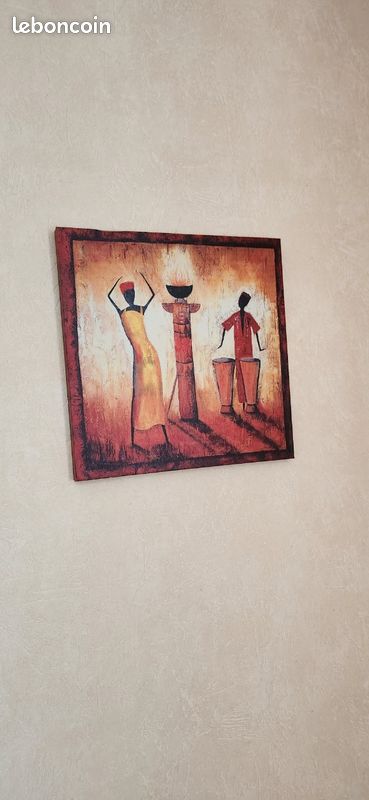 Lot de 4 tableau afrique (image 2)