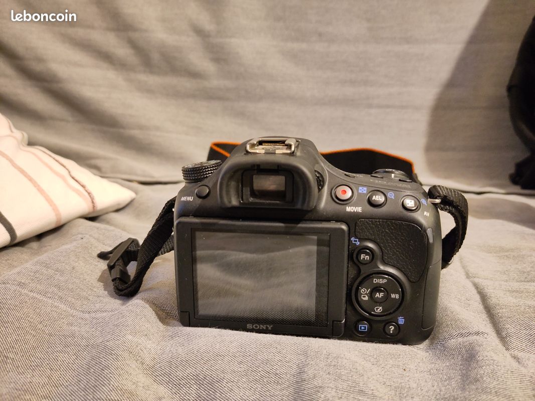 Portrait Sony Slt 58 Appareil Photo Sony Alpha 58 Cordon Objectifs - Main Image