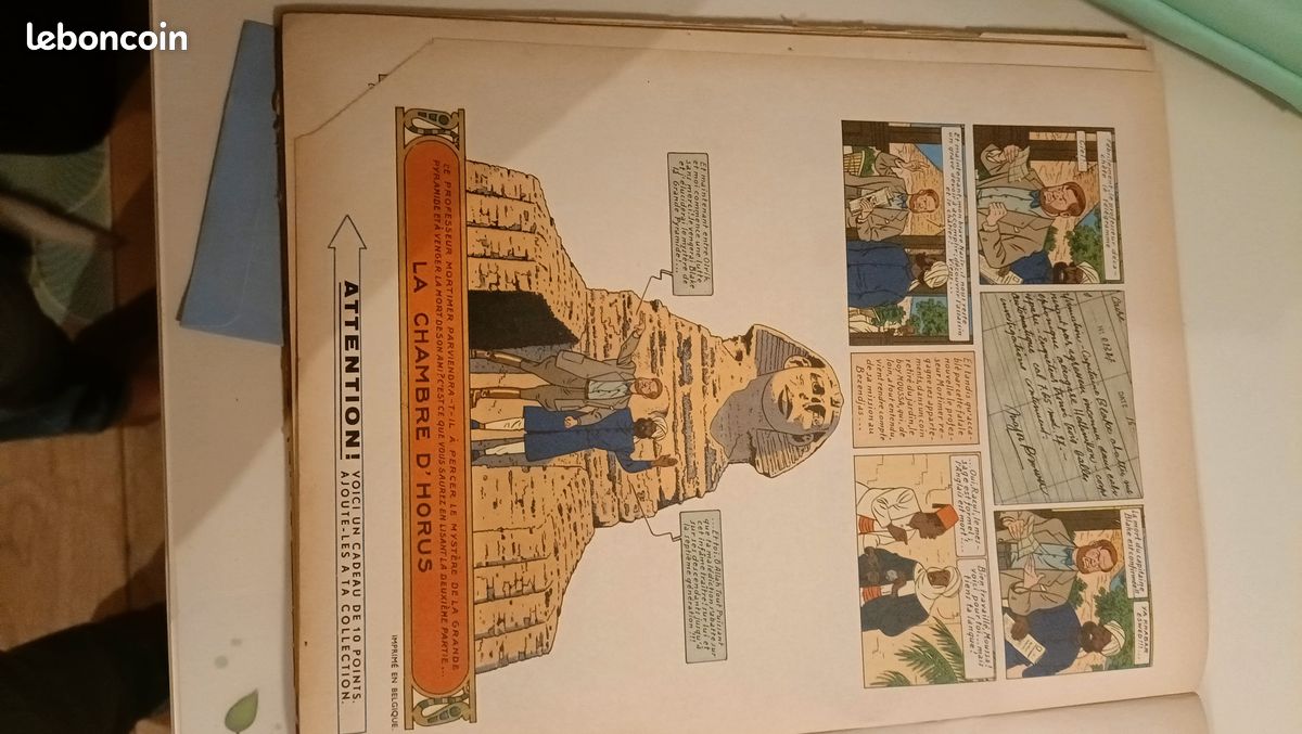 Bd collection blake et mortimer la marque jaune 1959 (image 2)