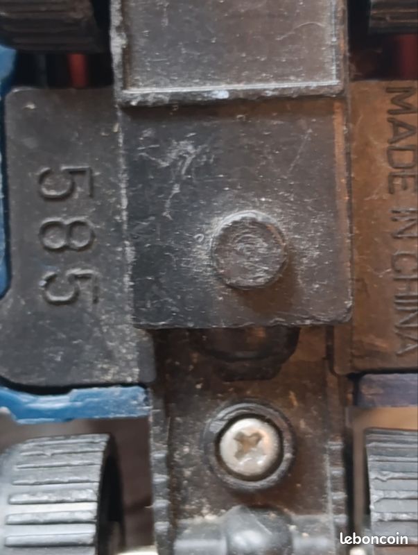 Lot de 2 camions bleu 10 cm (image 3)