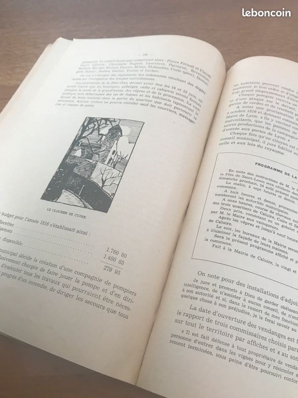Livre ancien Caluire (image 3)