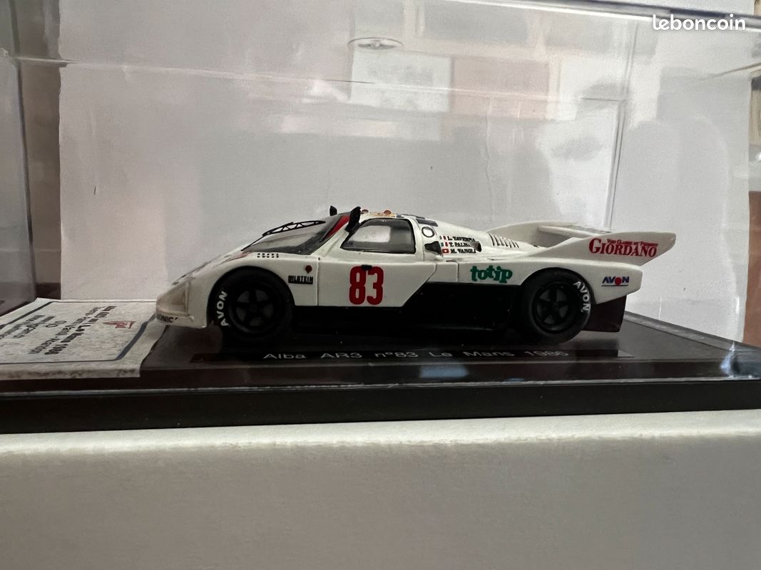 NO SPARK – Saab 93 Sport #43 – 24 Heures Du Mans 1959 – Échelle 1/43 – J.P.S. – Rare