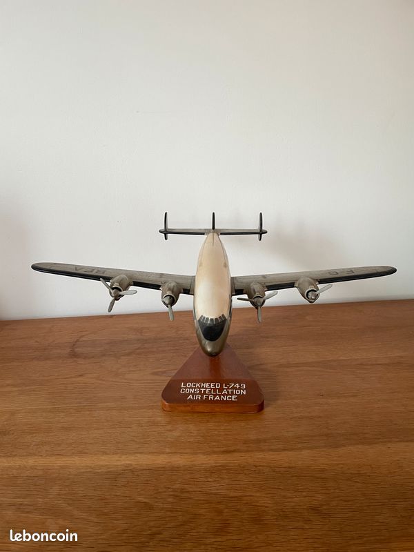 AS746 Jetex Solido – Avion Le Météor (Comète) – France – Jouet Miniature Bois – Occasion