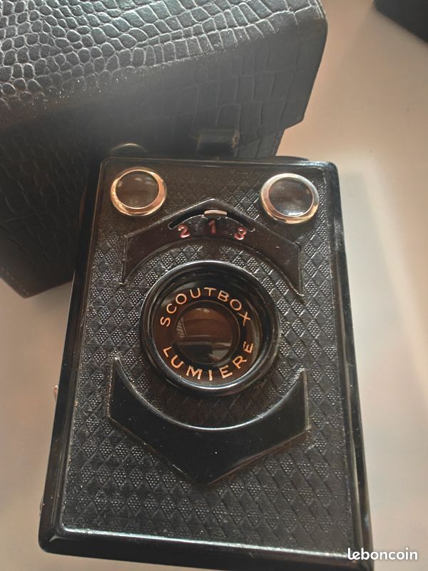 Appareil Photo ScoutBox Lumière - Argentique - Bon état - Mécanismes Fonctionnent